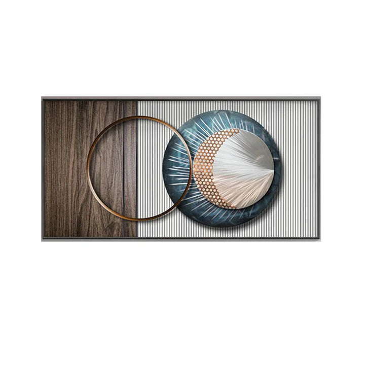 Moderne Estetikk Abstrakt Sol & Måne Veggkunsts Fine Art Lerretsutskrifter Bilder For Luksus Loft Stue Spisestue Livsstil Kunst Dekor | Skanto