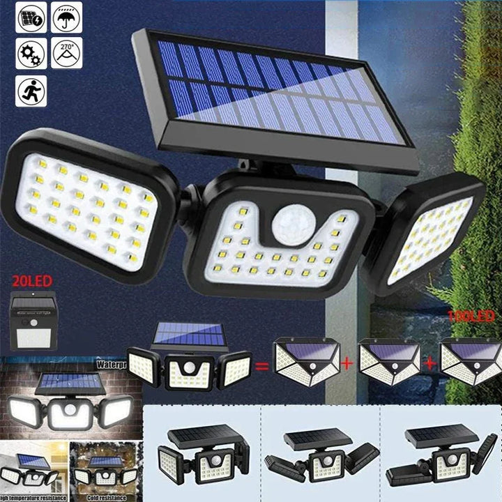 Power Save Bevegelsesaktivert Ute Sollys | Skanto