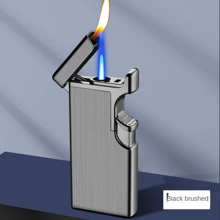 Metal Double Fire Jet Butane Lighter | Skanto