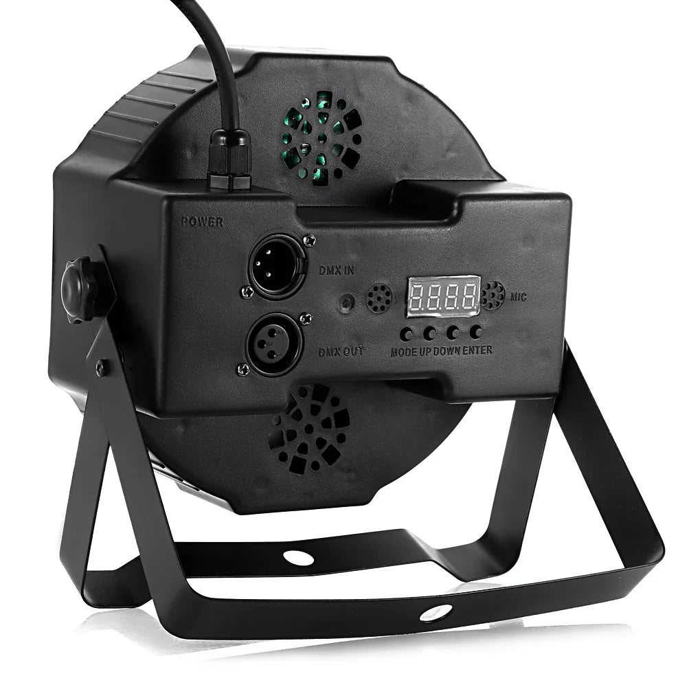 Skanto | 36W RGB LED Scenelys - Profesjonell DMX512 Stemmekontroll Disco Lys for KTV Bar Fest DJ, dekorativ effektprojeksjon