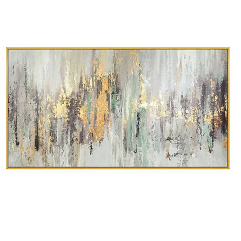 Nøytrale Farger Vintage Abstrakt Grønn Beige Grå Veggkunst Fine Art Lerretsutskrifter Moderne Bilde For Stue Soverom Kunst Dekor | Skanto