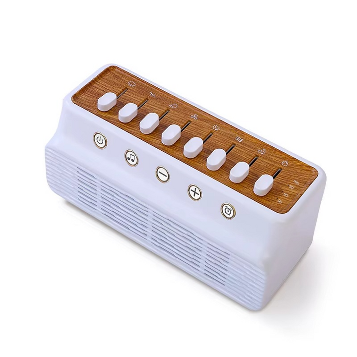 Tragbarer Bluetooth-Lautsprecher med hvite Rauschen, Naturgeräuschen og Schlaftimer