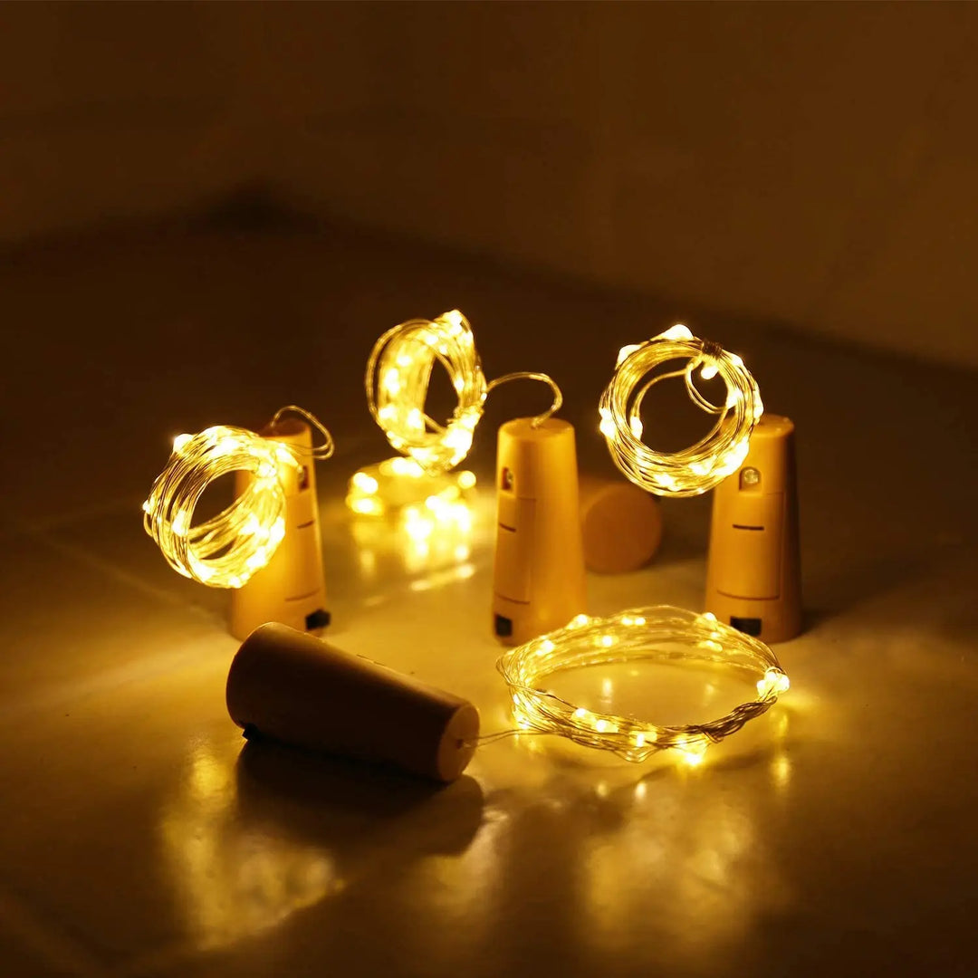 LED eventyrlamper for jul og nyttår – Dekorativ lysgardin for innendørs og utendørs | Skanto