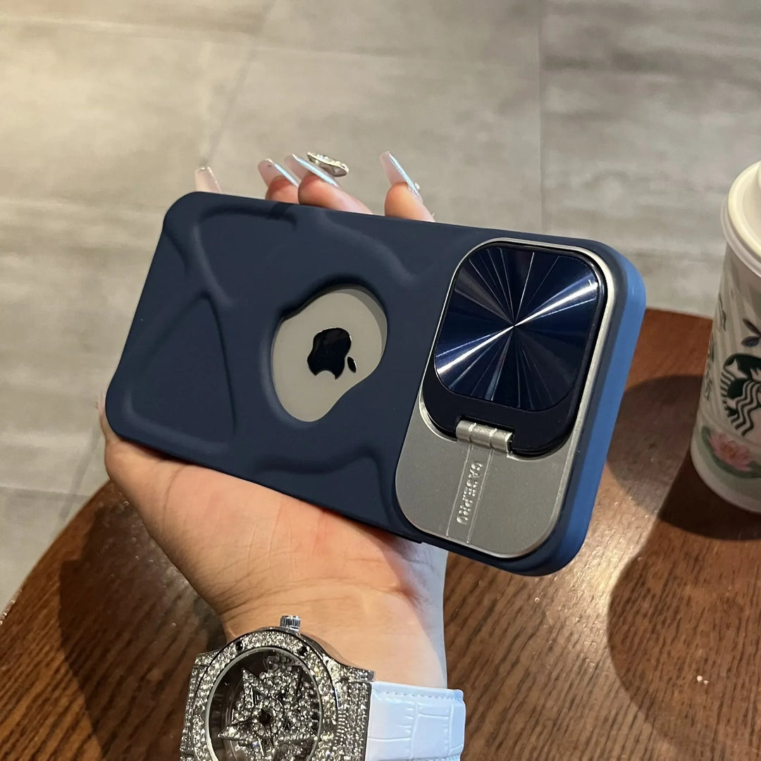 Skanto | Magsafe Silikon Linse Flip iPhone Etui