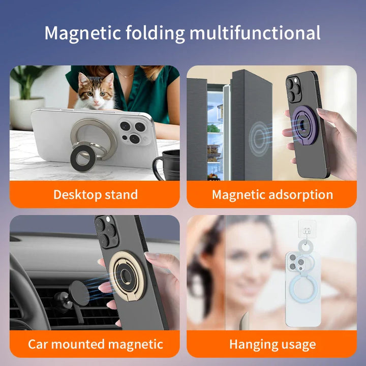 Skanto | Magsafe Metall Fällbar Ultra-Tynn Telefonholder