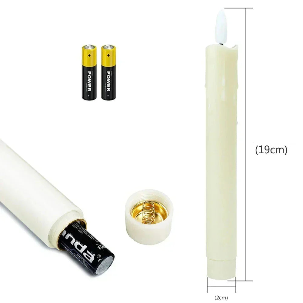 Skanto | Taperflame – Flammeløse 3D LED Lys