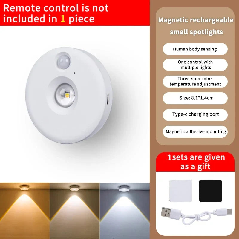 Skanto | LumoLine | PIR bevegelsessensor LED-lys | Dimmbar & Oppladbar | Trådløs