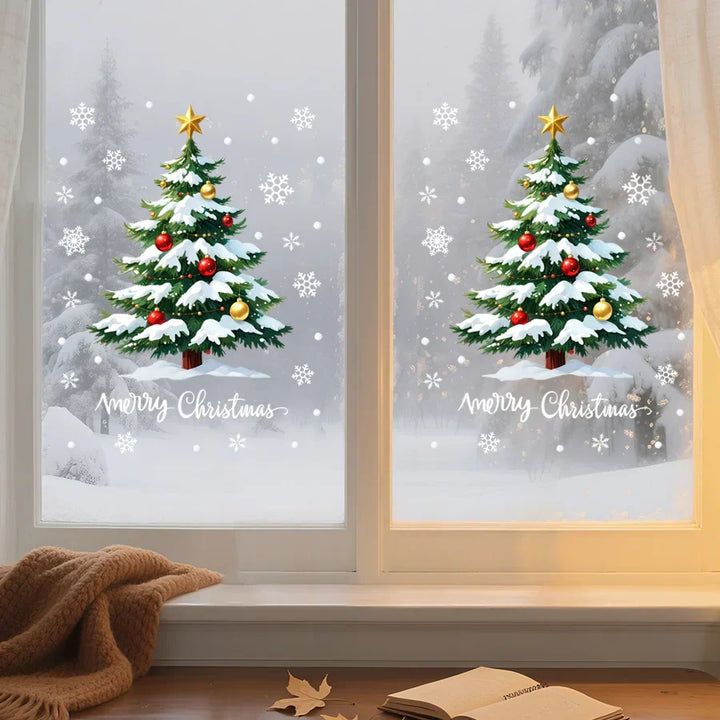 Skanto | Merry Glow 3D Juletre Klistremerke