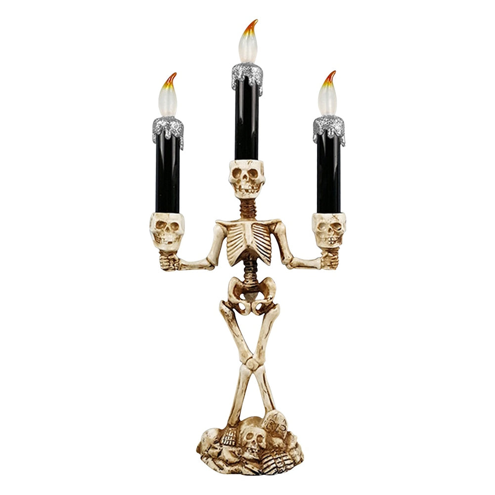 Skanto | Skummel Skeleton Halloween Lys