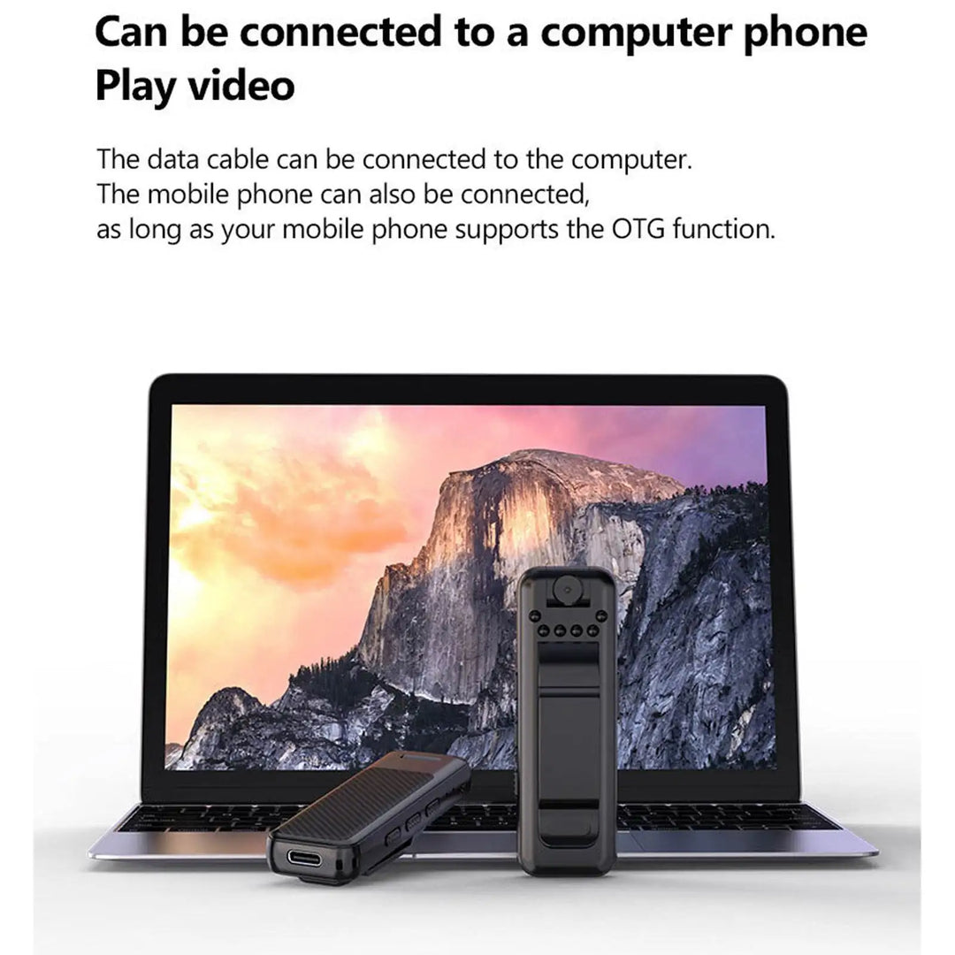 Pocket Spy Mini Clip-On Video Recorder Kamera | Skanto