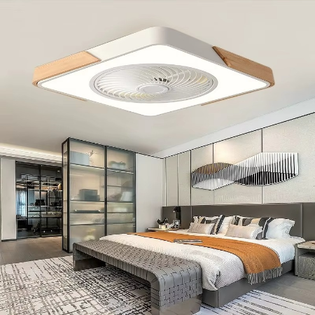 Skanto | Ultra-Tynn Nordisk-Inspirert Firkantet Takvifte Lampe