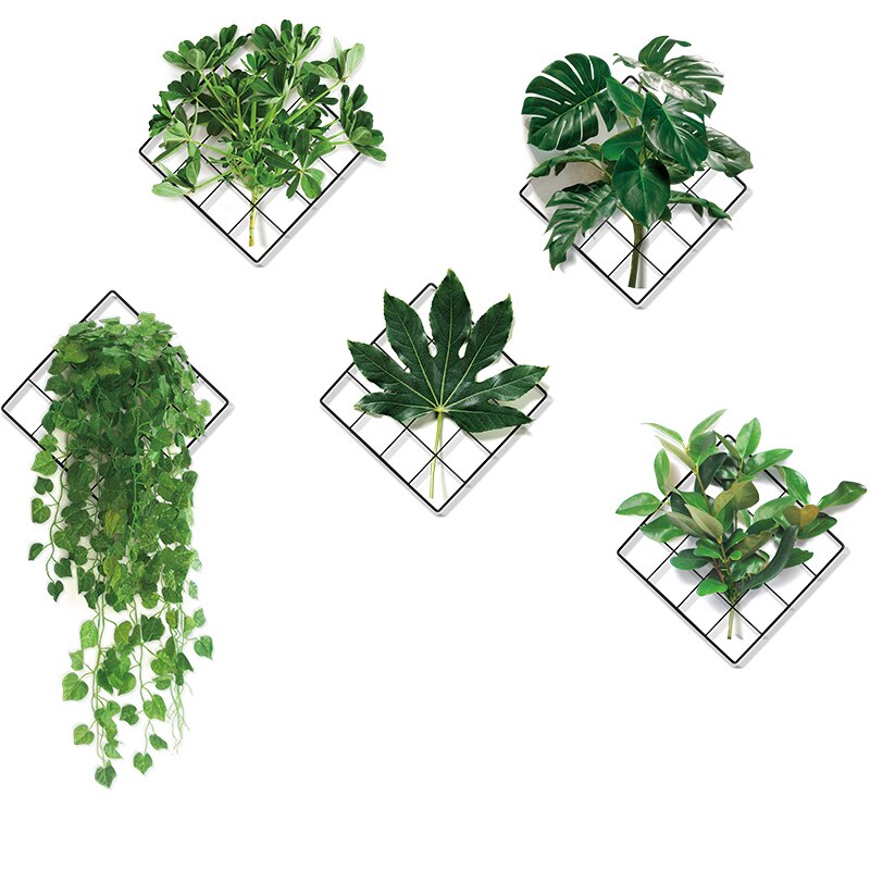 3D Natur Vind Grønn Plante Veggklistermerke | Skanto