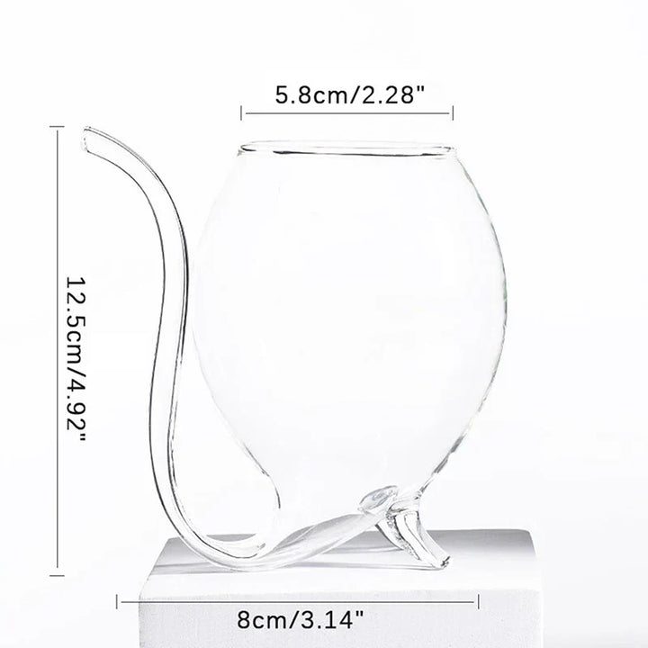 Skanto | Elegant Buet Kunstinspirert Cocktailglass