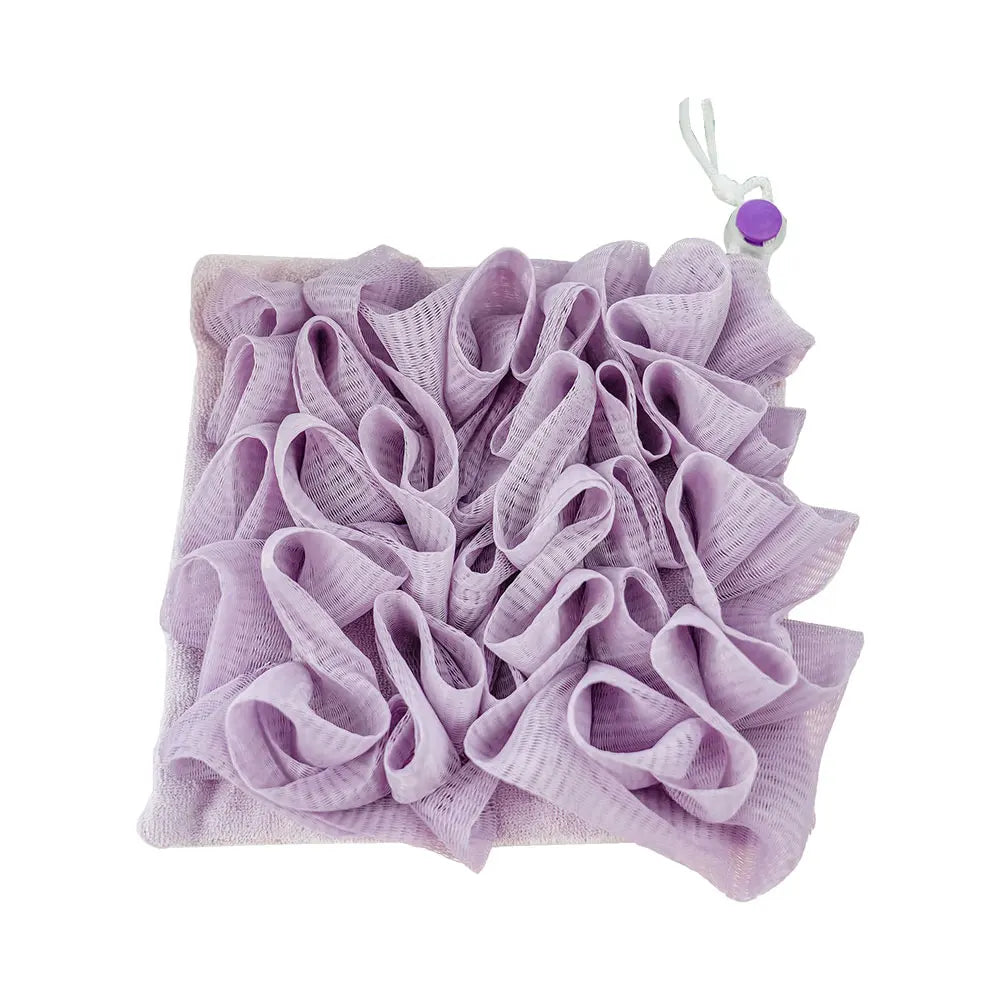 Skanto | 2-I-1 Eksfolierende Mesh Dusjsvamp