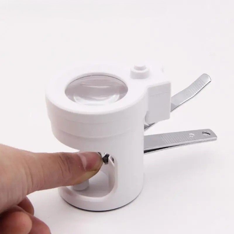 Skanto | Ultra Zoom LED Profesjonell Enkle Neglesaks