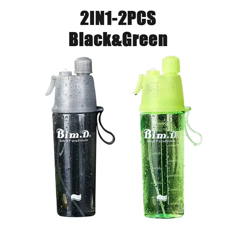 Skanto | 2 i 1 Bærbar Spray Vannflaske