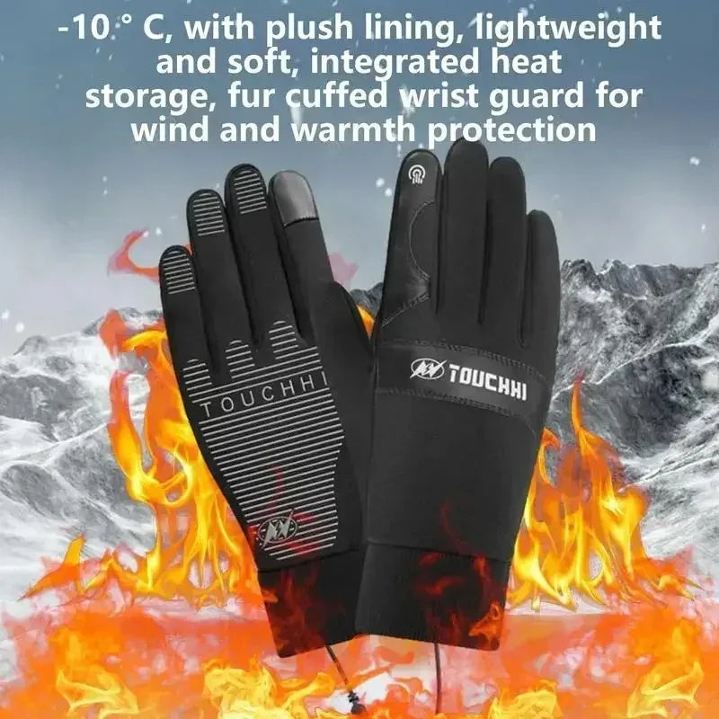 Skanto | ThermaGlide USB oppvarmede hansker | Vanntett & Touchscreen-kompatible | Vinterhansker for ski, motocross & utendørs