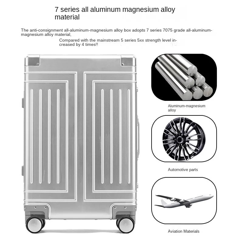 Skanto | Aluminium-Magnesium Forretningsveske – Berlin