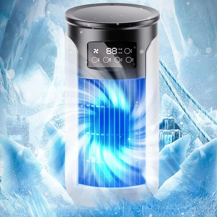 Bærbare klimaanlegg vifte fordampningskjøler USB stille timer romkjøling liten 10 oz vanntank personlig kjøler justerbar | Skanto