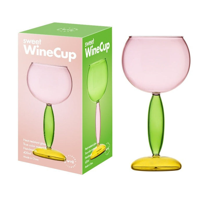 Skanto | Borosilicate 3-Farge Glass - Vin Glass
