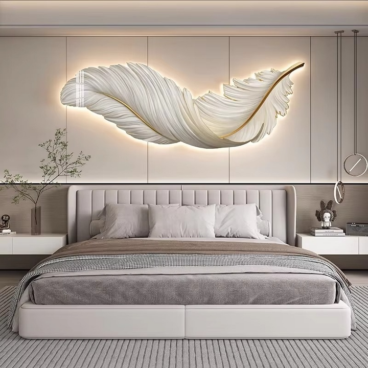 Elegant LED-Wandleuchte for Schlaf- og Wohnräume