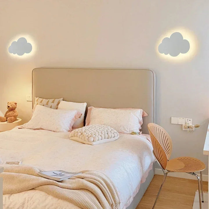 Skanto | LED Skyvegglampe – 3-Farge Dimming Moderne Veggbelysning for Soverom, Stue og Barnerom Dekor