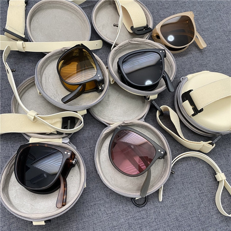 Skanto | Anti-UV sammenleggbar mote Flex klar sikt solbrille