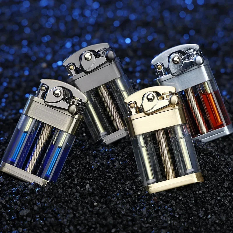 Multi-Fuel Gjennomsiktig Væske Kerosin Lighter | Skanto