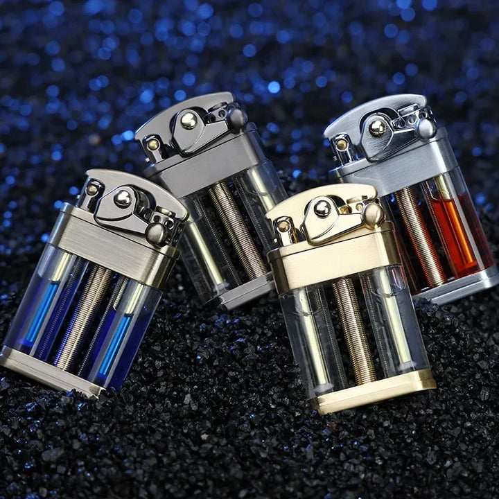 Multi-Fuel Gjennomsiktig Væske Kerosin Lighter | Skanto