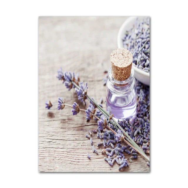 Provence Landskap Purpur Lavendel Bilder av rolig vegkunst Fine Art lerretsutskrifter Galleri veggbilder for stue Kunst Dekor | Skanto