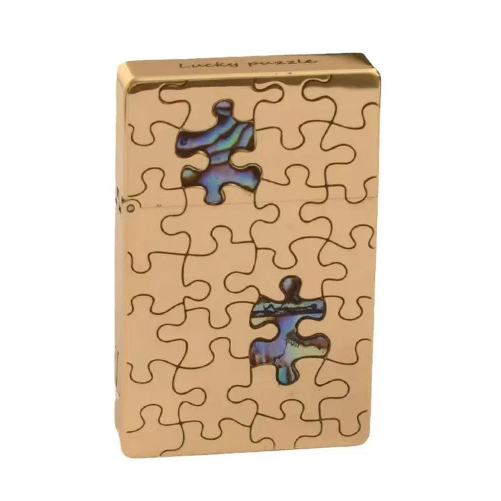 Klassisk Vintage Messing Vindproof Zippo | Skanto