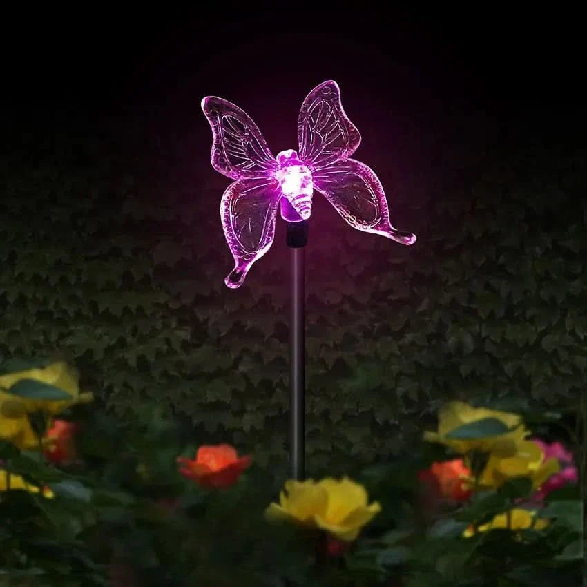 Skanto | ButterflyGlow Hagebelysning – Solcelledrevet & Magisk om Kvelden