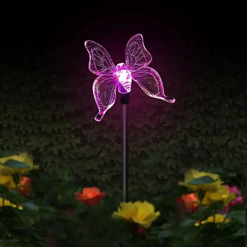 Skanto | ButterflyGlow Hagebelysning – Solcelledrevet & Magisk om Kvelden