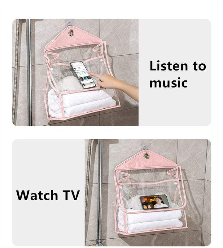 Skanto | Vanntett Transparent Henge Bad Organizer Bag