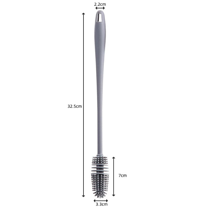 BrushMaster – Silikon oppvaskbørste for flasker og glass Skanto