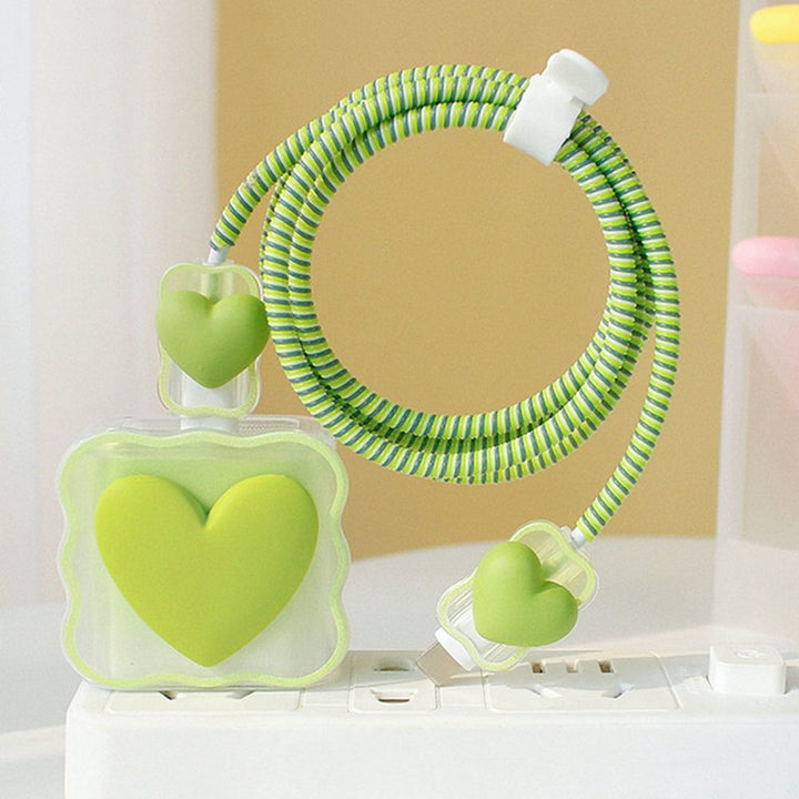 Skanto | Transparent Love Laderkabel Beskyttelsesdeksel