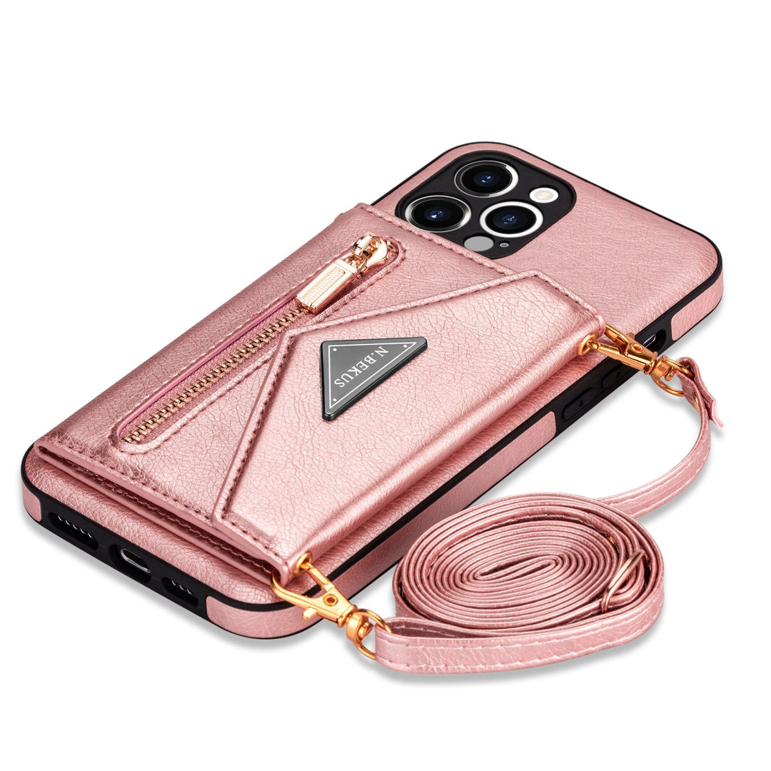 Skanto | Smart Carry iPhone Kortholder Lommebok Deksel Sachet