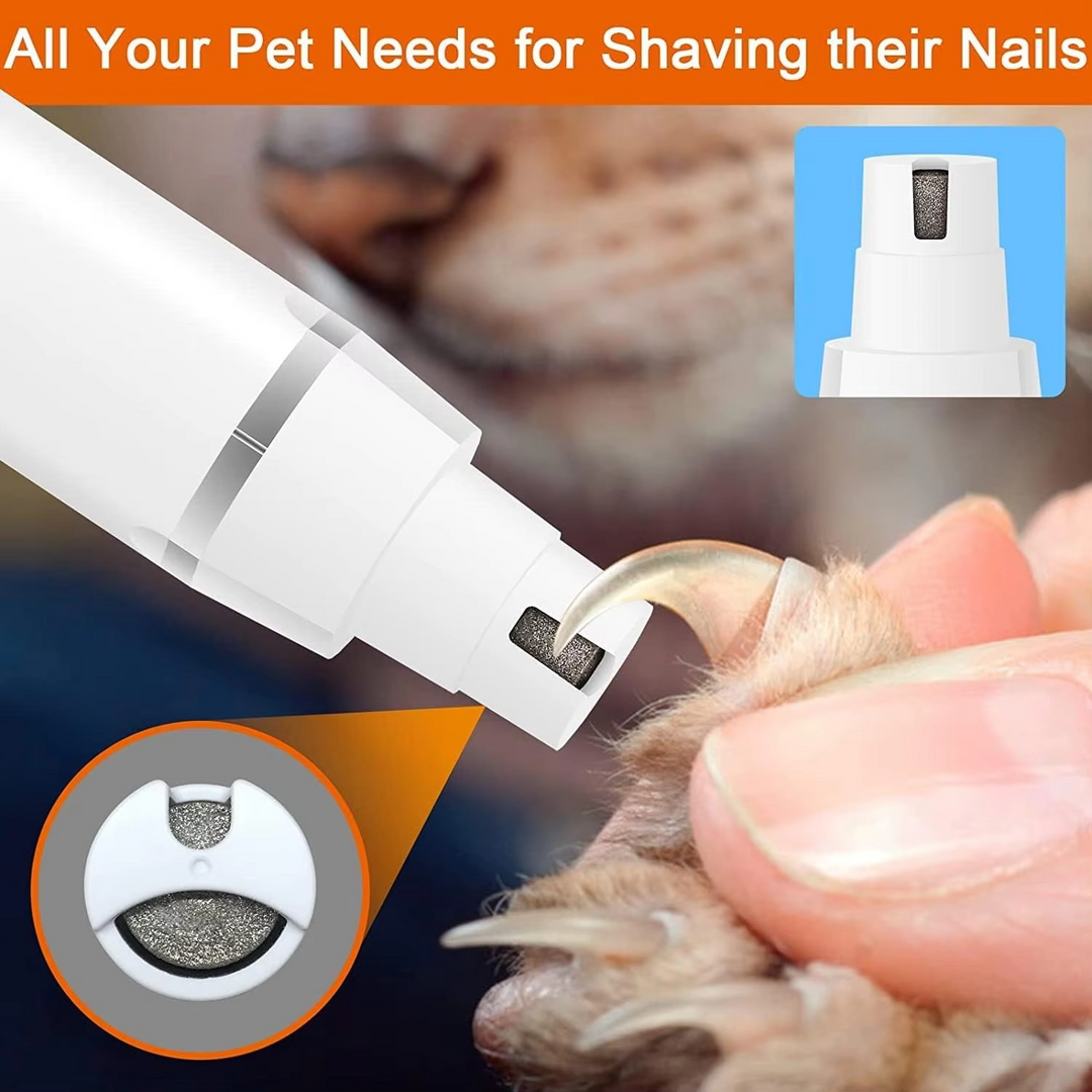 Skanto | Ultimate Pet Grooming Kit: Stille hårklipper, neglegrinder og poterklipper