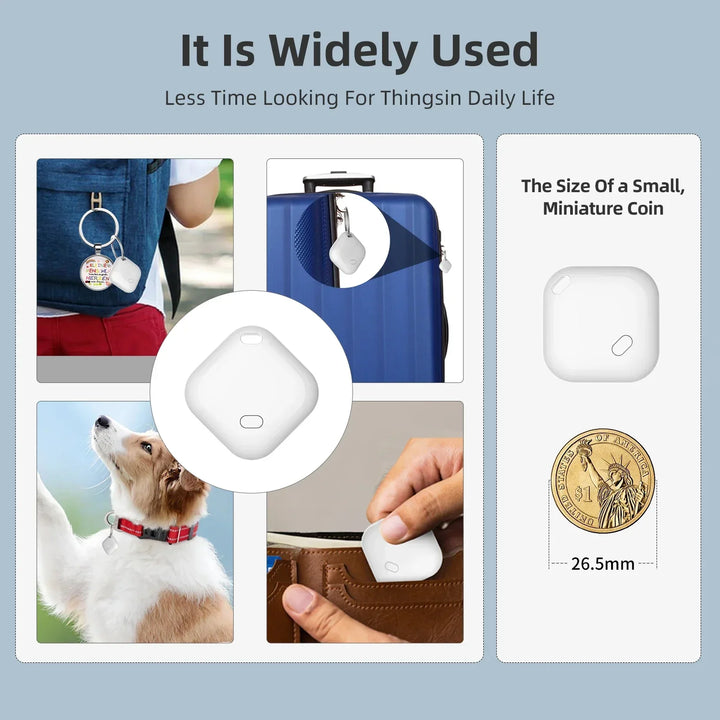 Skanto | Sikker Tag Mini GPS Anti-Tap Bluetooth Tracker