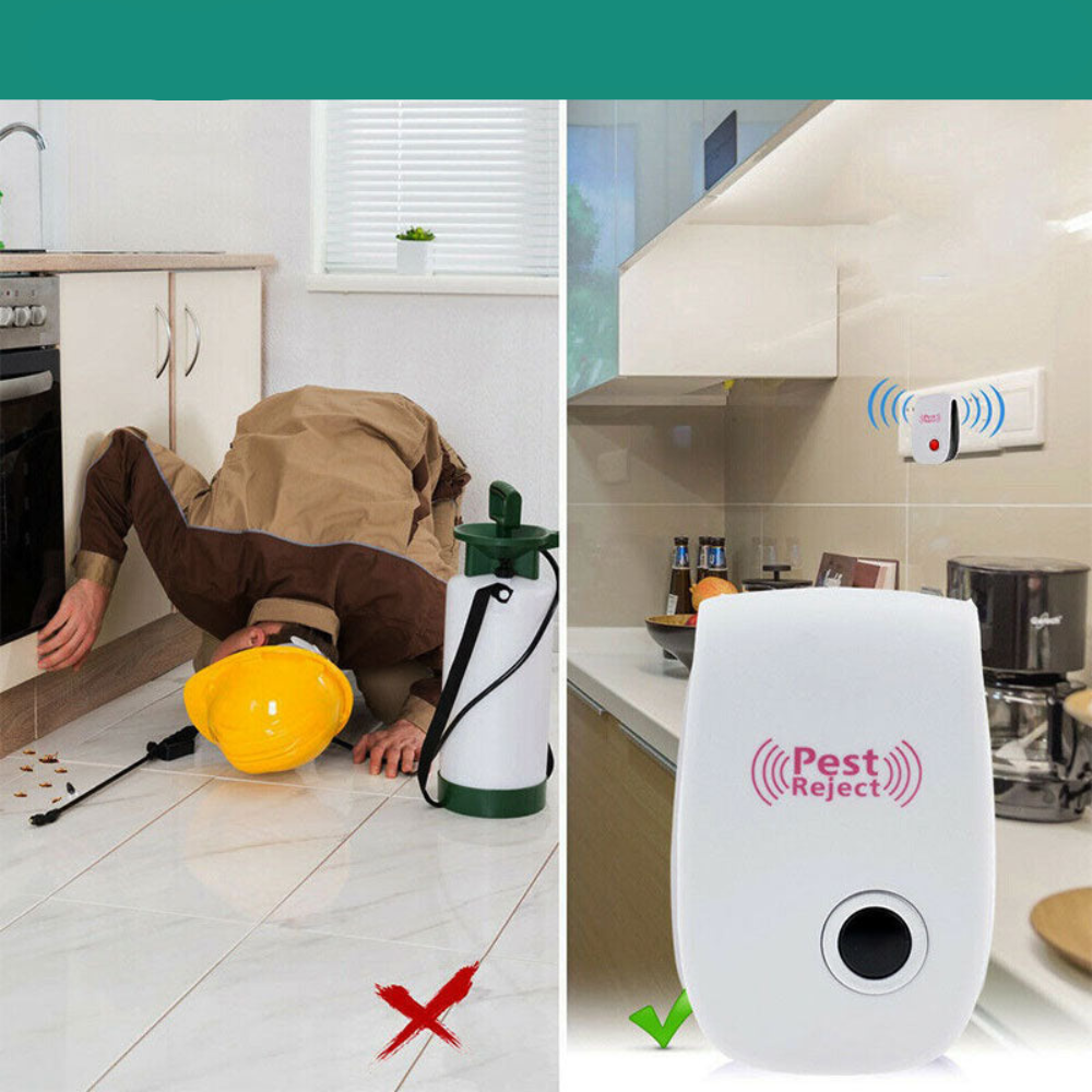 Skanto | Ultrasonic Musrepeller - Bli kvitt mus på 48 timer eller det er gratis