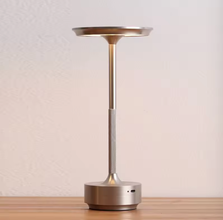 Skanto | ClarityGlow Luxe Edition | Trådløs LED Bordlampe