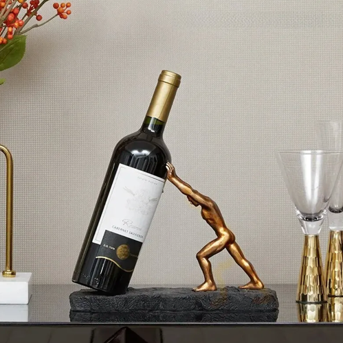 Skanto | Metall Vinflaskeholder Elegant Bord Rack