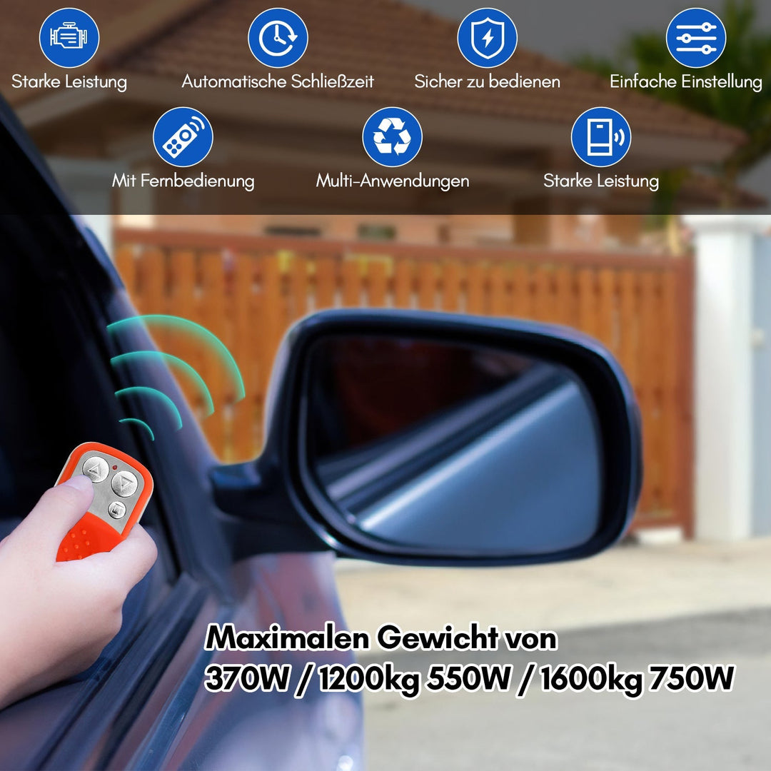 Skyvedørsdrift garasjeportåpner 370W/550W/750W | Skanto