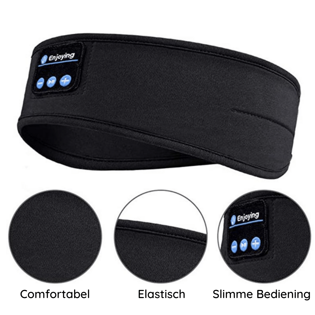 Skanto | Søvn Harmoni – 3-i-1 Søvnmaske med integrerte Bluetooth-hodetelefoner