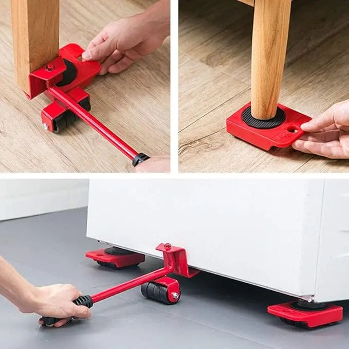 Möbellift ProLift – Ergonomisk sett med Gleitern for schwere Möbel