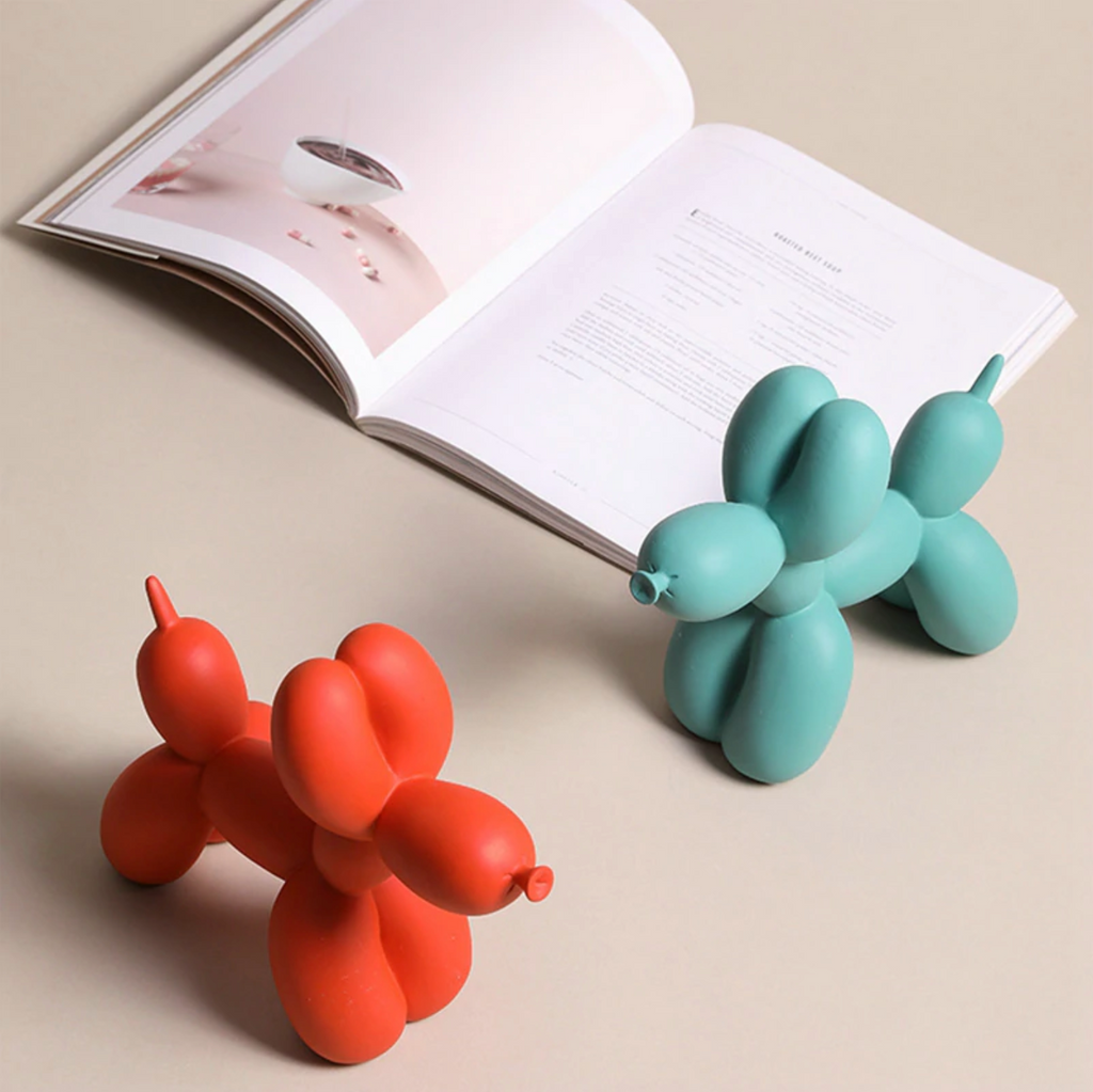 Skanto | BalloonDog Livlig Hundeskulptur | Pop-Art Dekorasjon | Moderne Hjemmetekstur | Håndlaget Statue