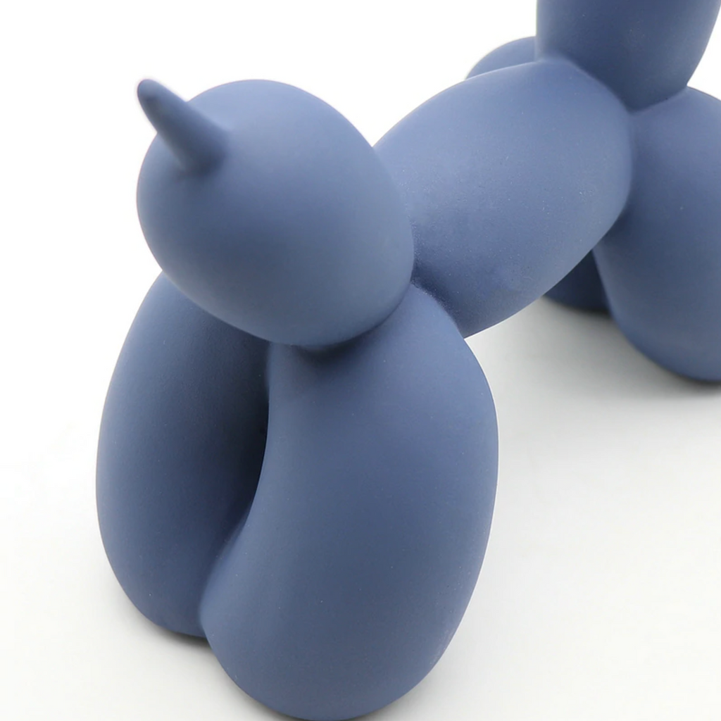 Skanto | BalloonDog Livlig Hundeskulptur | Pop-Art Dekorasjon | Moderne Hjemmetekstur | Håndlaget Statue