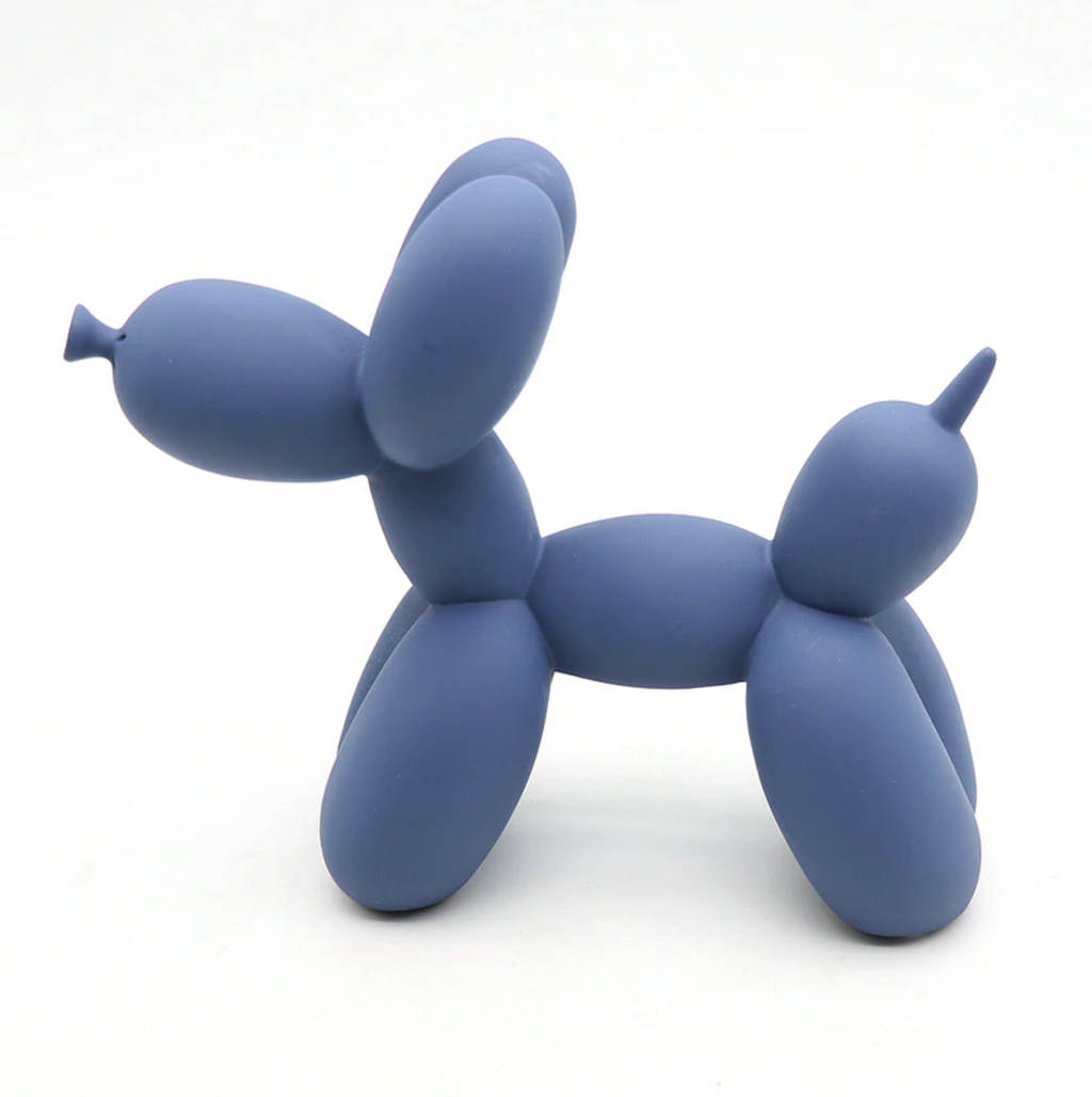 Skanto | BalloonDog Livlig Hundeskulptur | Pop-Art Dekorasjon | Moderne Hjemmetekstur | Håndlaget Statue