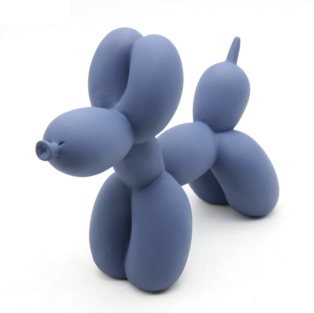 Skanto | BalloonDog Livlig Hundeskulptur | Pop-Art Dekorasjon | Moderne Hjemmetekstur | Håndlaget Statue
