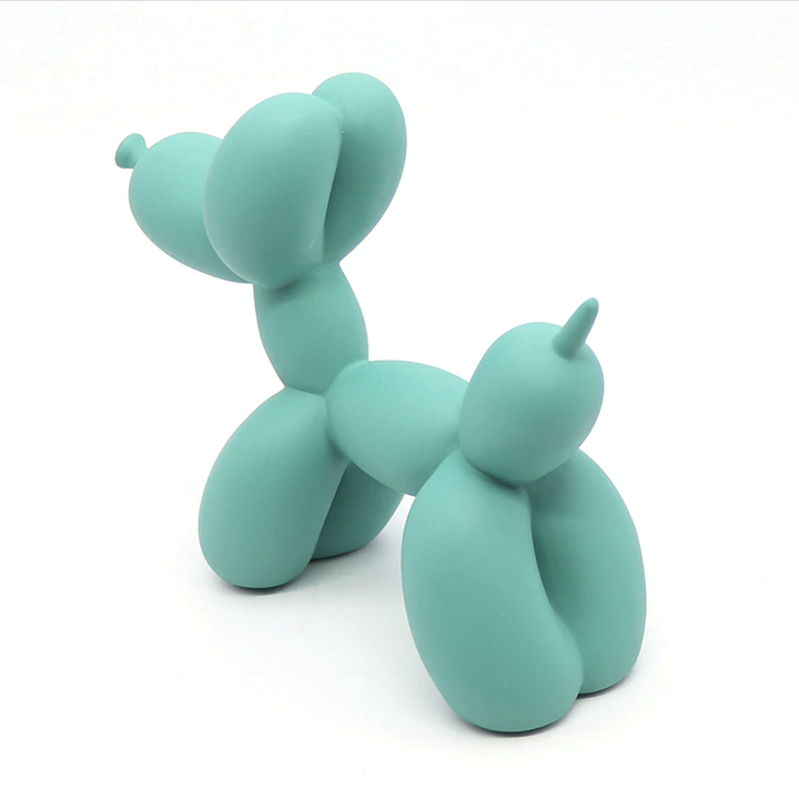Skanto | BalloonDog Livlig Hundeskulptur | Pop-Art Dekorasjon | Moderne Hjemmetekstur | Håndlaget Statue